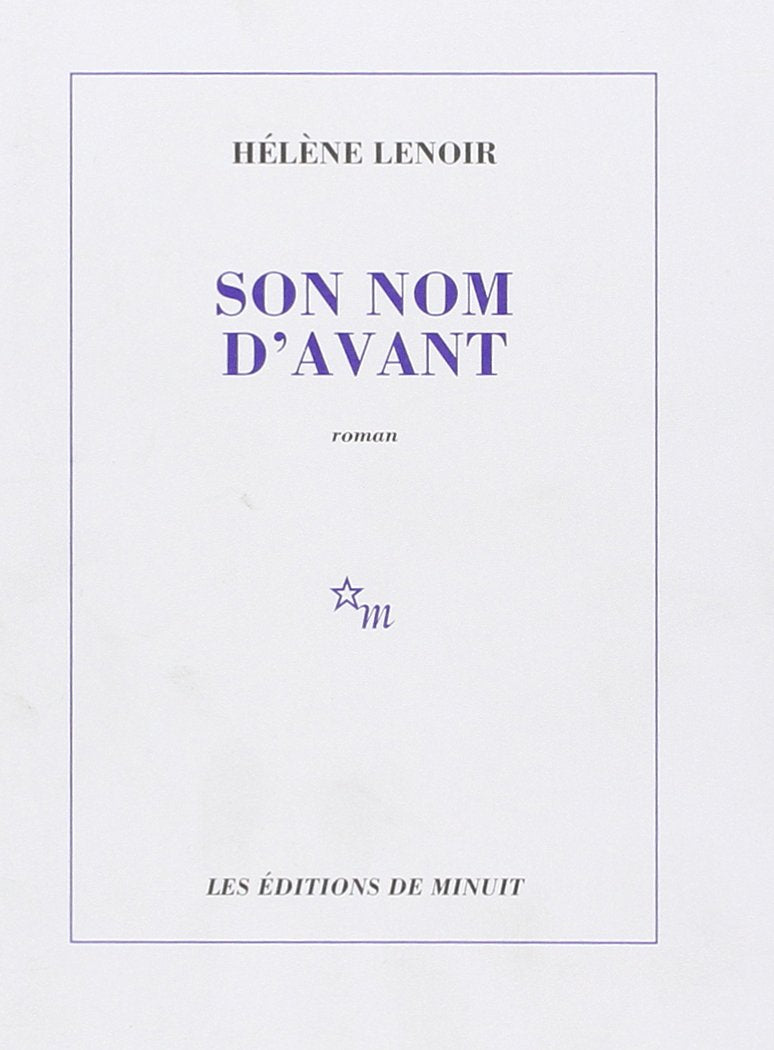 Son nom d'avant 9782707316486