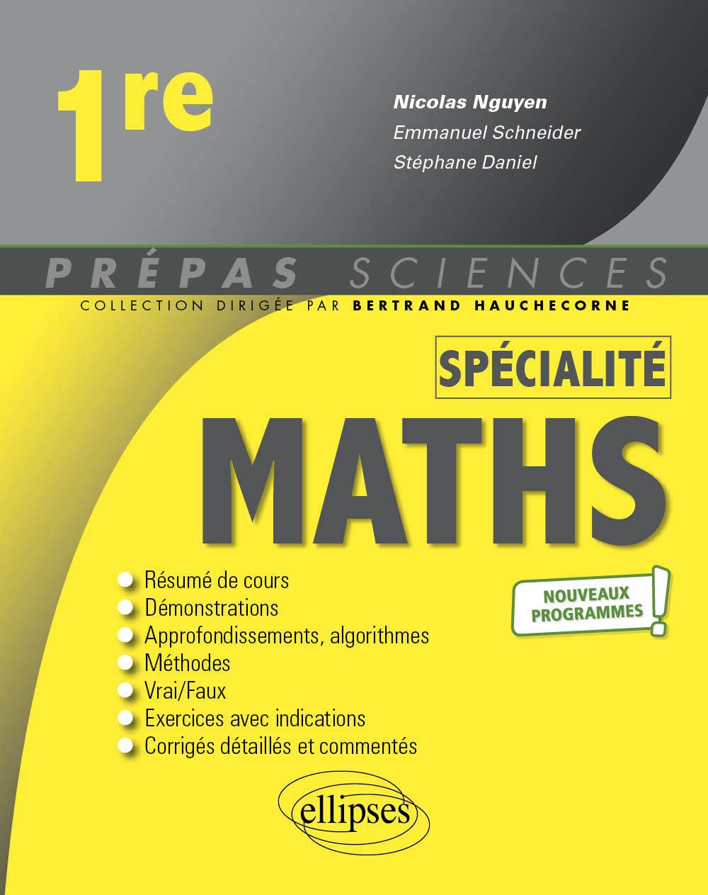 Spécialité Mathématiques - Première - nouveaux programmes 9782340031975