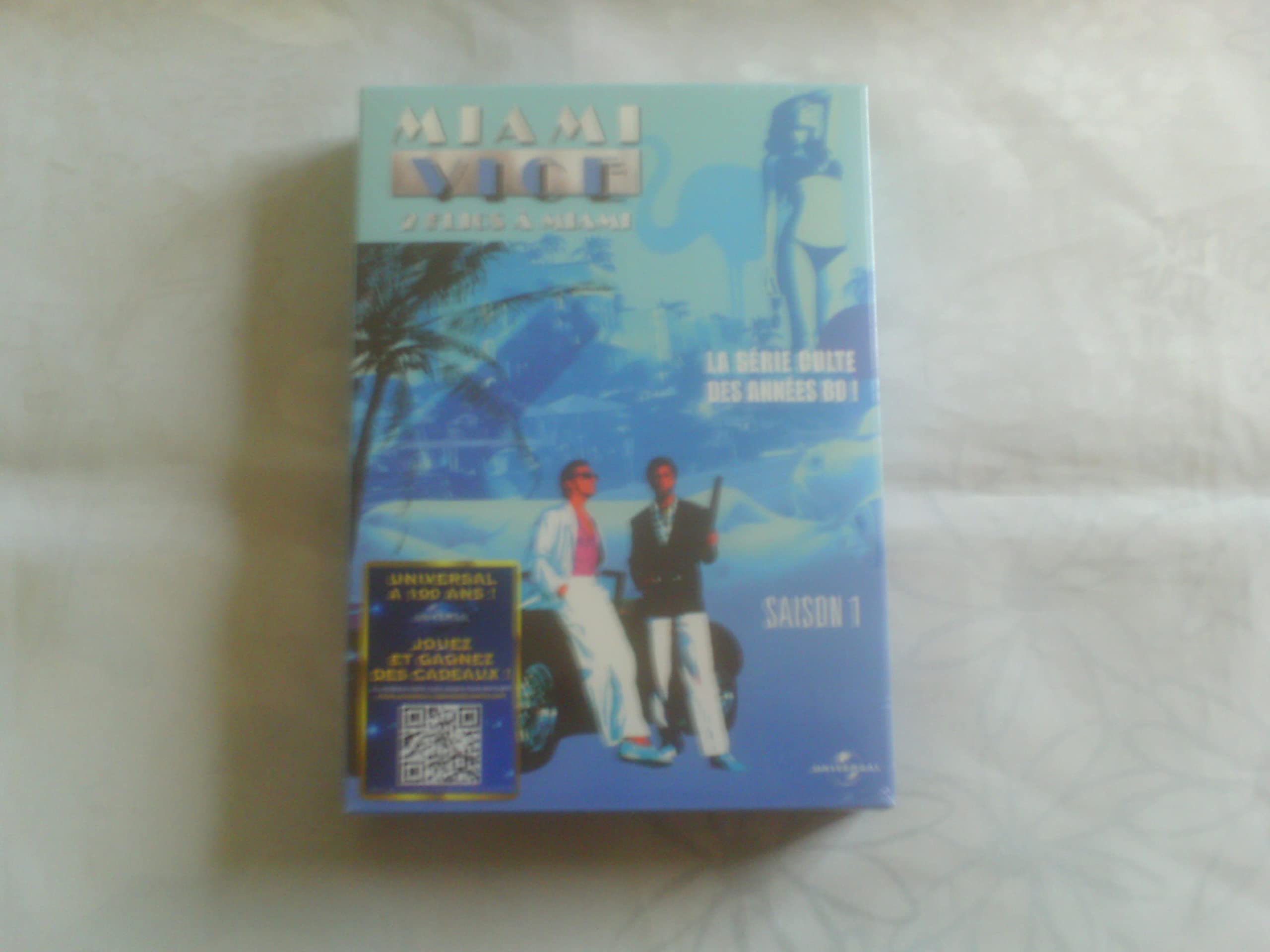Deux flics à Miami : L'Intégrale saison 1 - Coffret 8 DVD 5050582316537