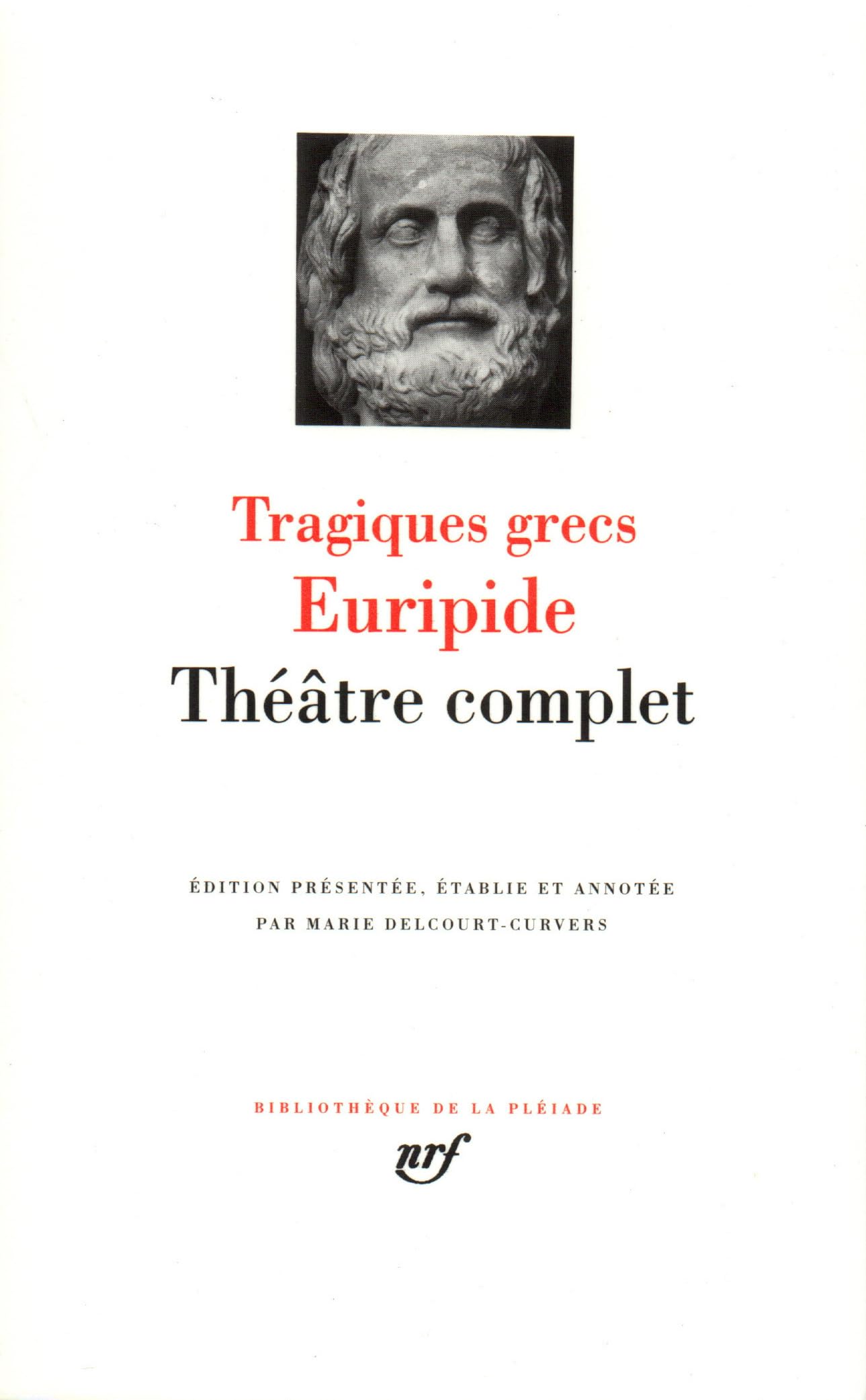 Euripide : Théâtre complet 9782070105663