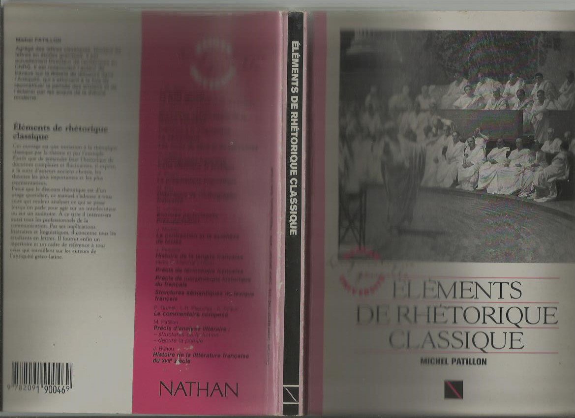 Eléments de rhétorique classique 9782091900469