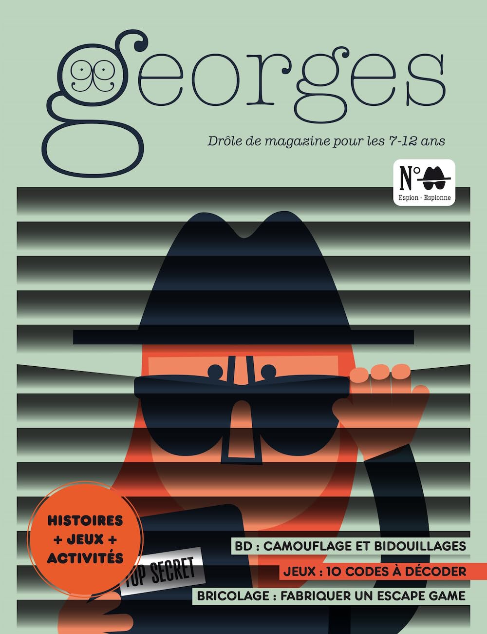 Magazine Georges n°73 Espion espionne 9782382150788