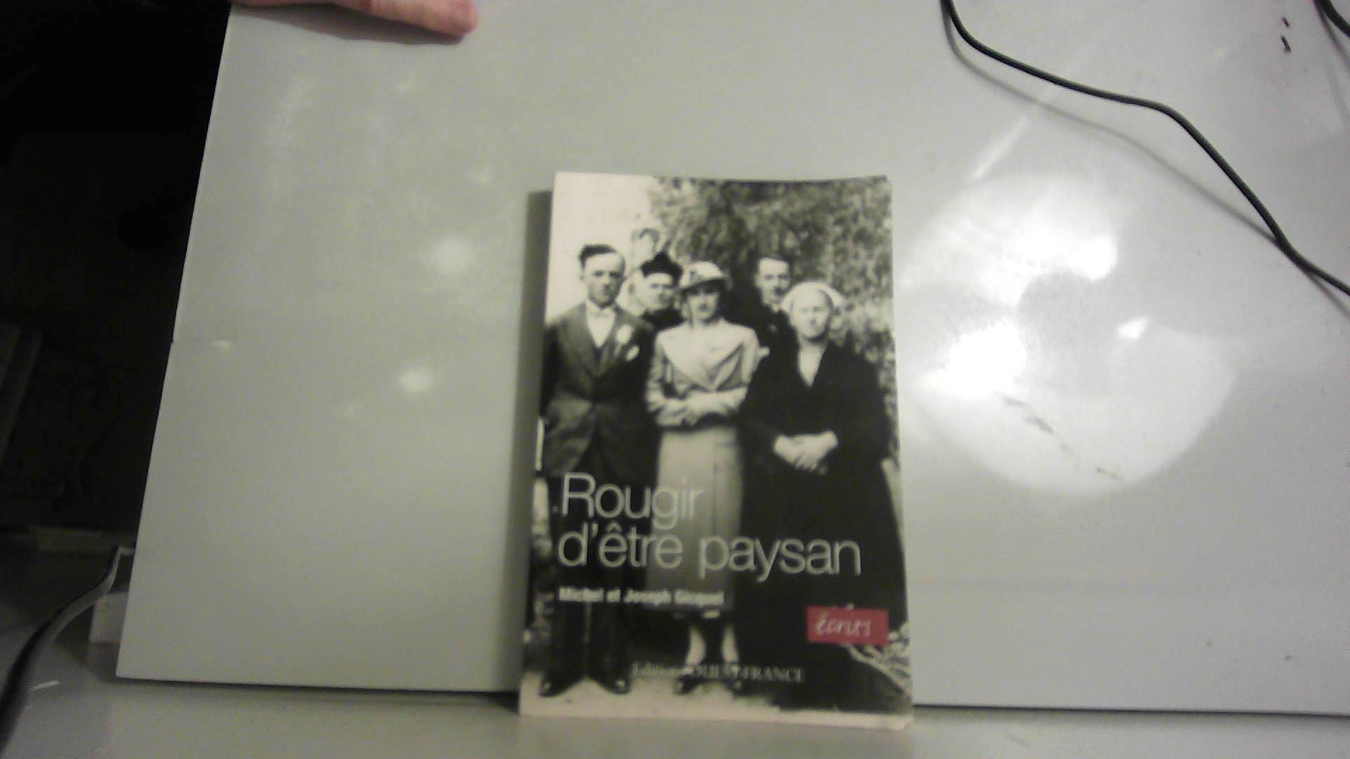 Rougir d'être paysan 9782737345401