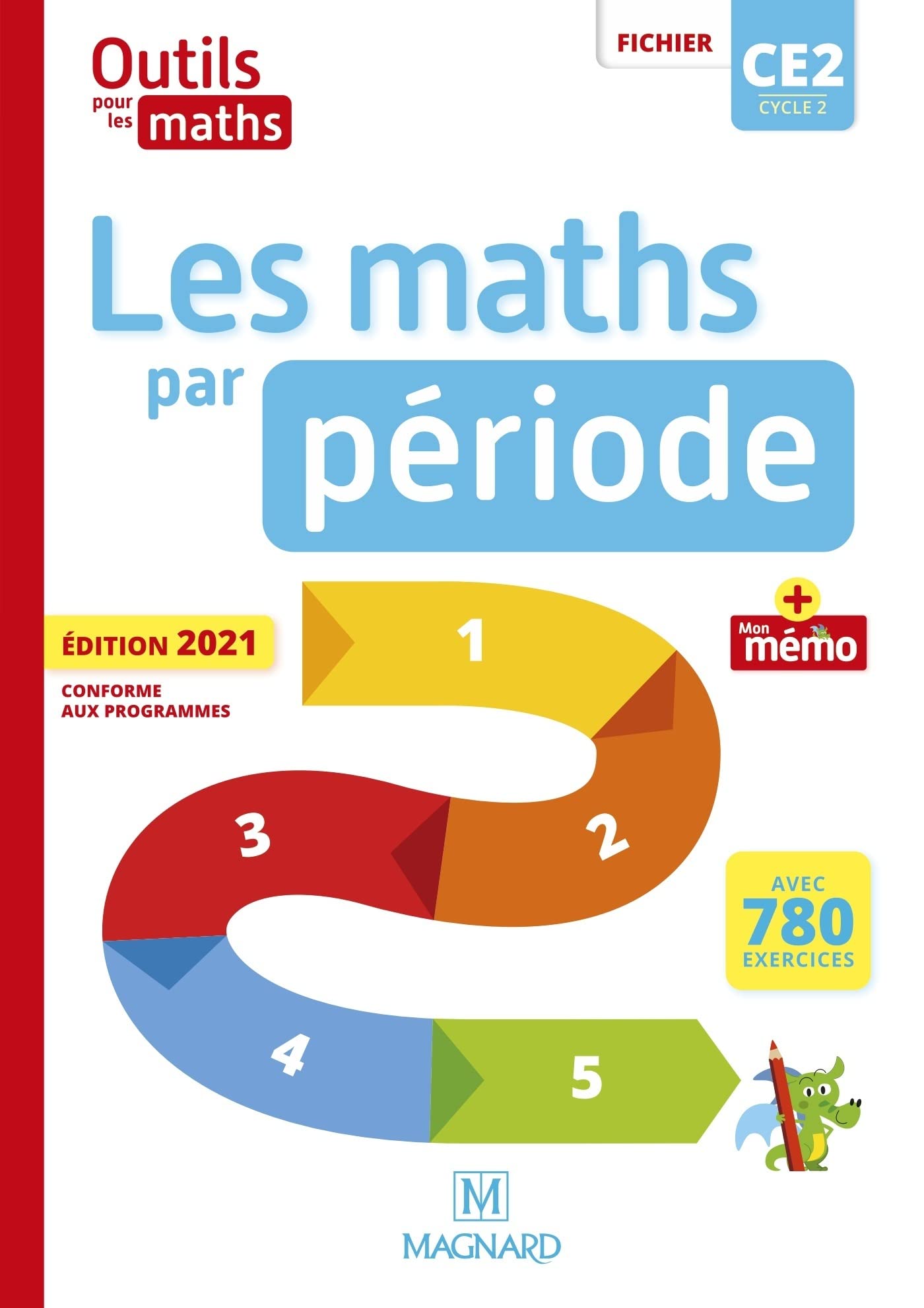 Outils pour les Maths CE2 (2021) - Les Maths par période - Fichier + Mémo 9782210508163