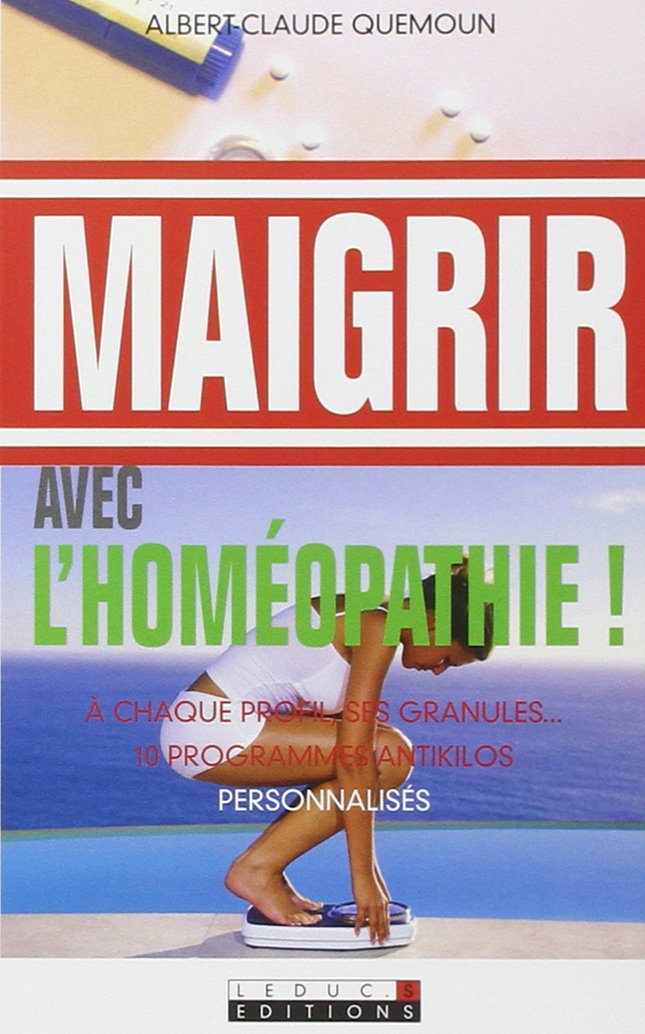 Maigrir avec l'homéopathie 9782848991733