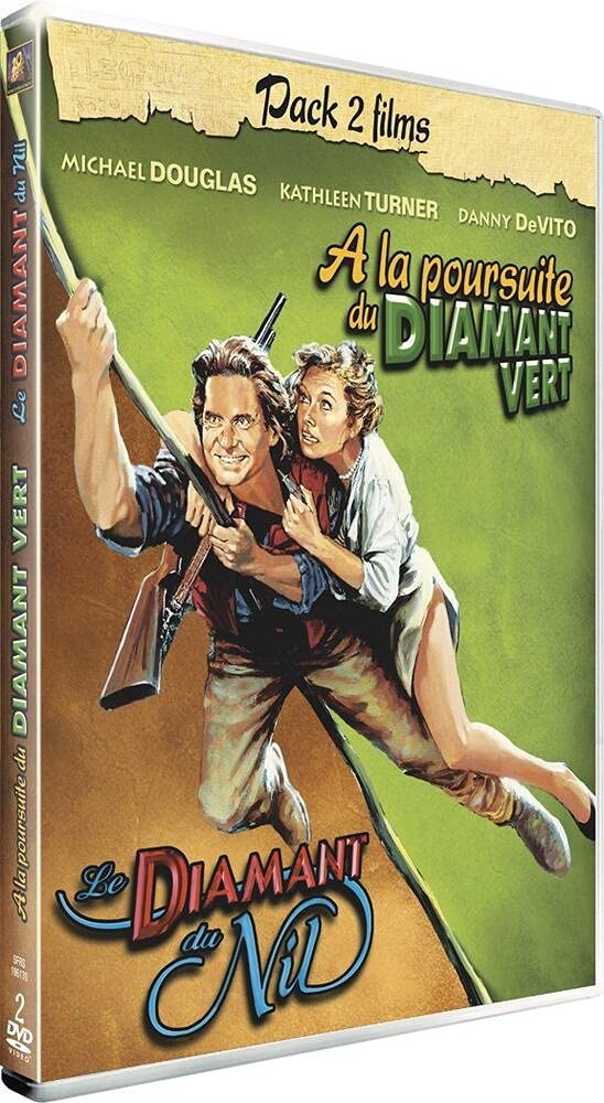 A la poursuite du Diamant Vert + Le diamant du Nil [Pack 2 films] 3344428050160