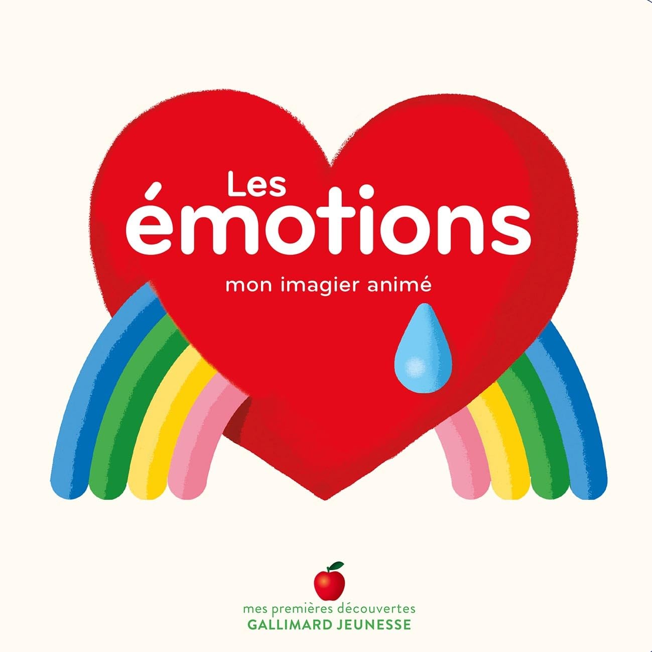 Les émotions - Mon imagier animé - dès 1 an 9782075197724