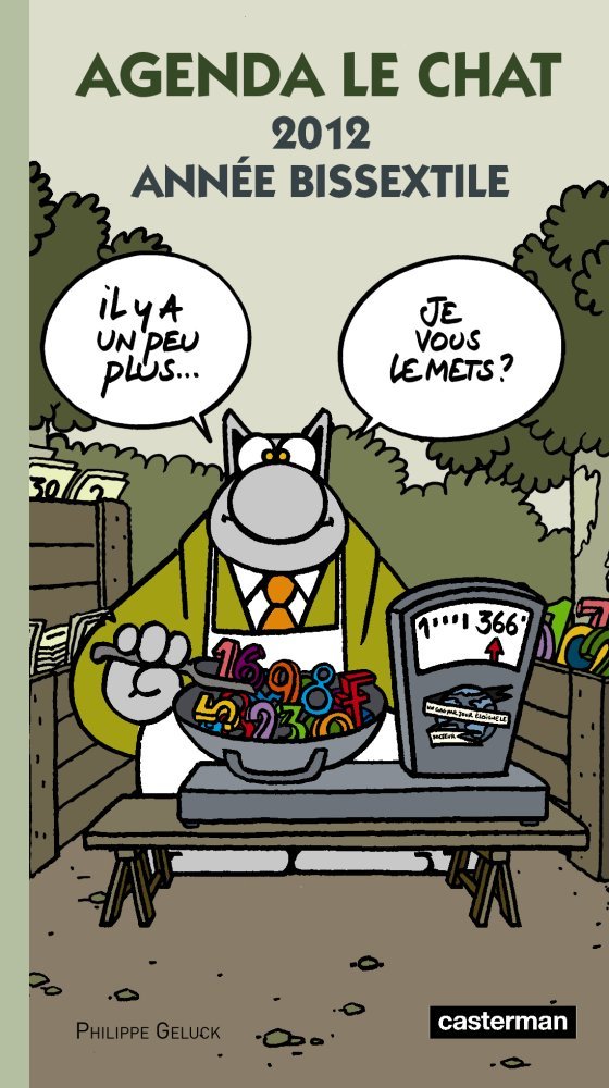 MINI AGENDA LE CHAT 2012 9782203038592