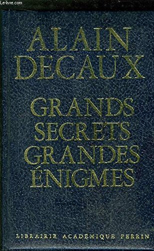 GRANDS SECRETS - GRANDES ENIGMES 