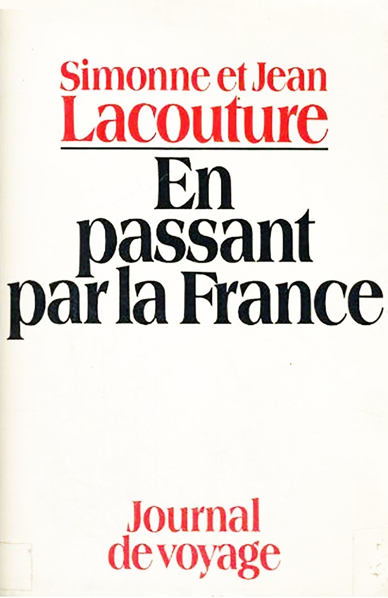 En passant par la France. Journal de voyage 9782020062121