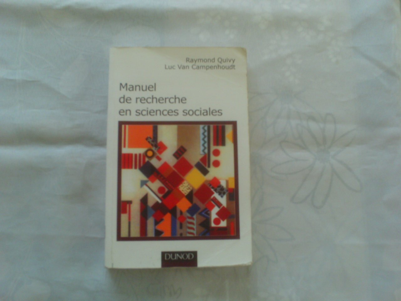 Manuel de recherche en sciences sociales 9782100026562
