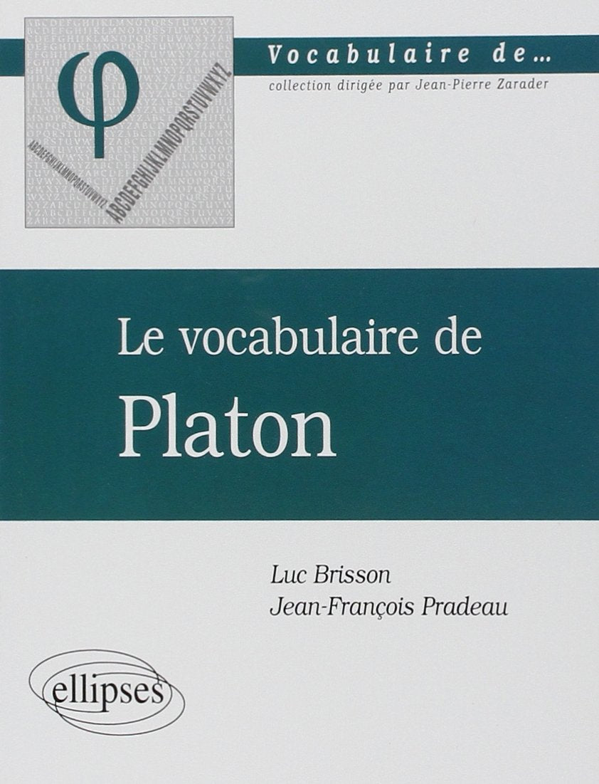 Le vocabulaire de Platon 9782729858094