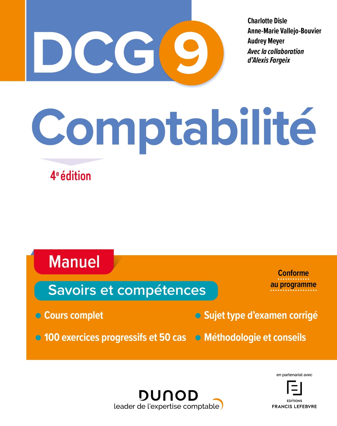 DCG 9 Comptabilité - Manuel 2022/2023 (2022-2023) 9782100836925
