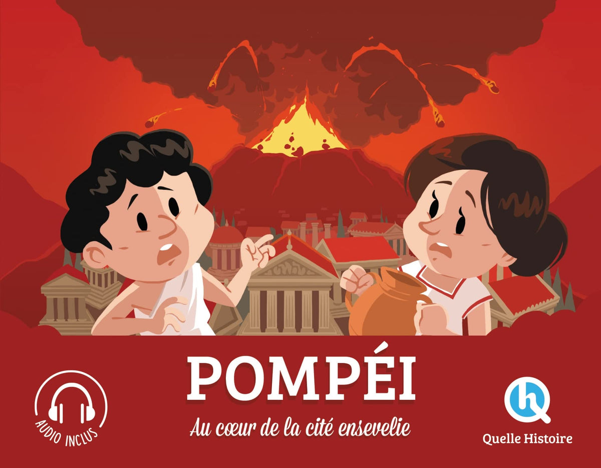 Pompéi: Au coeur de la cité ensevelie 9782371048133