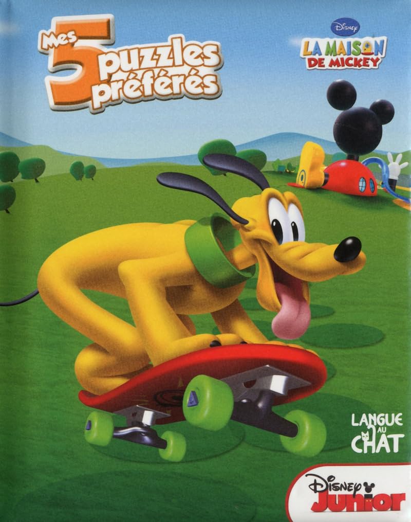 MAISON MICKEY 5 PUZZ (PLUTO) 9782806303349