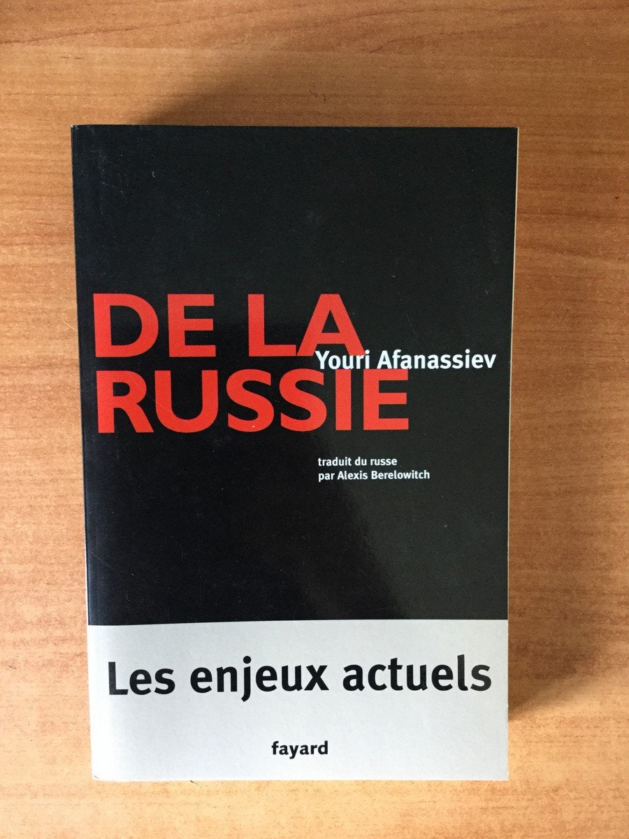 De la Russie - Les enjeux actuels 9782213613789