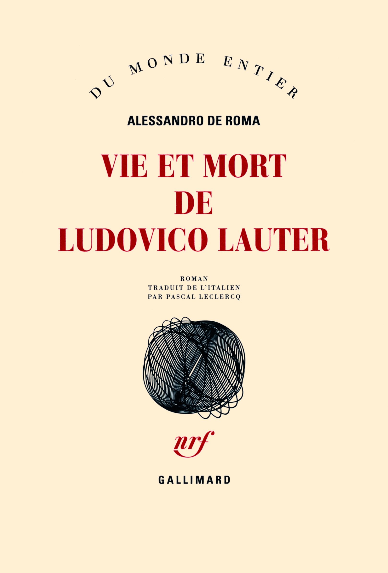Vie et mort de Ludovico Lauter 9782070121632