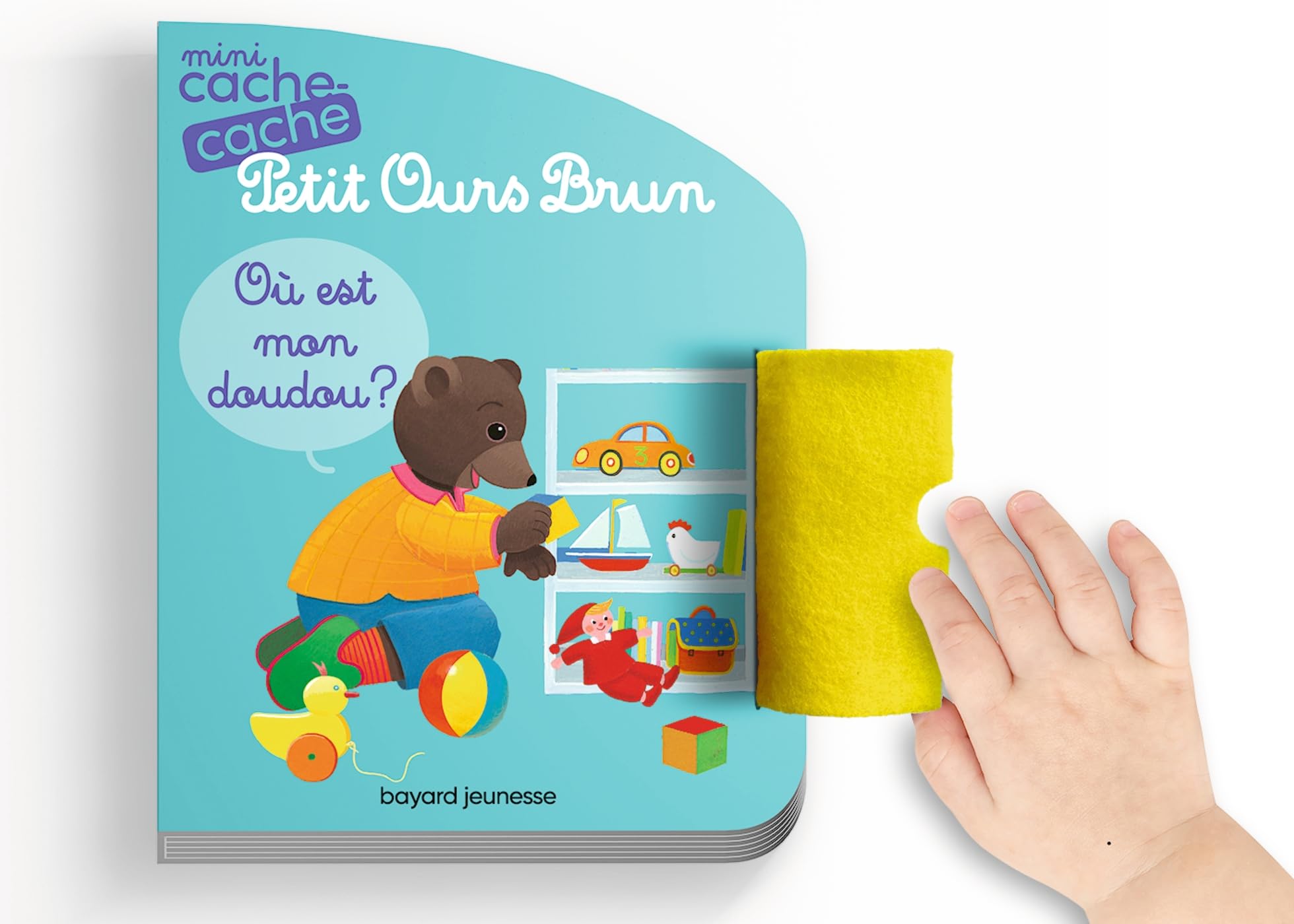 Mini cache-cache Petit Ours Brun - Où est mon doudou ? 9791036323409