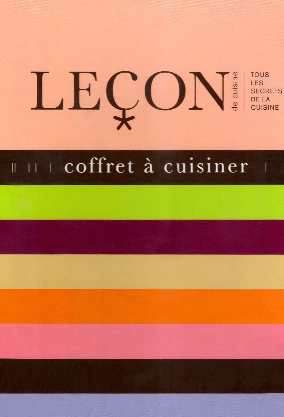 COFF.A CUISINER LECON CUISINE 9782841231805