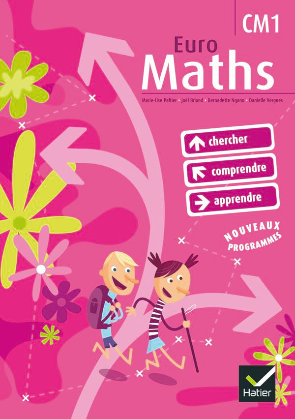 Euro Maths CM1 éd. 2009 - Manuel de l'élève + Aide mémoire 9782218936227