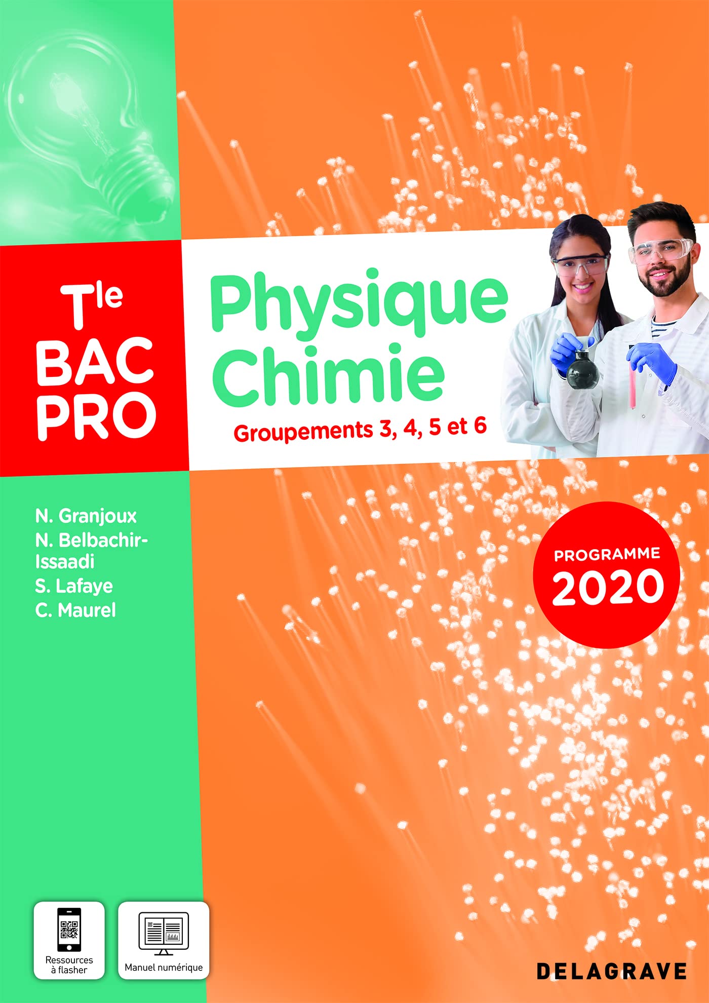 Physique - Chimie Tle Bac Pro G3, G4, G5, G6 (2021) - Pochette élève 9782206105529