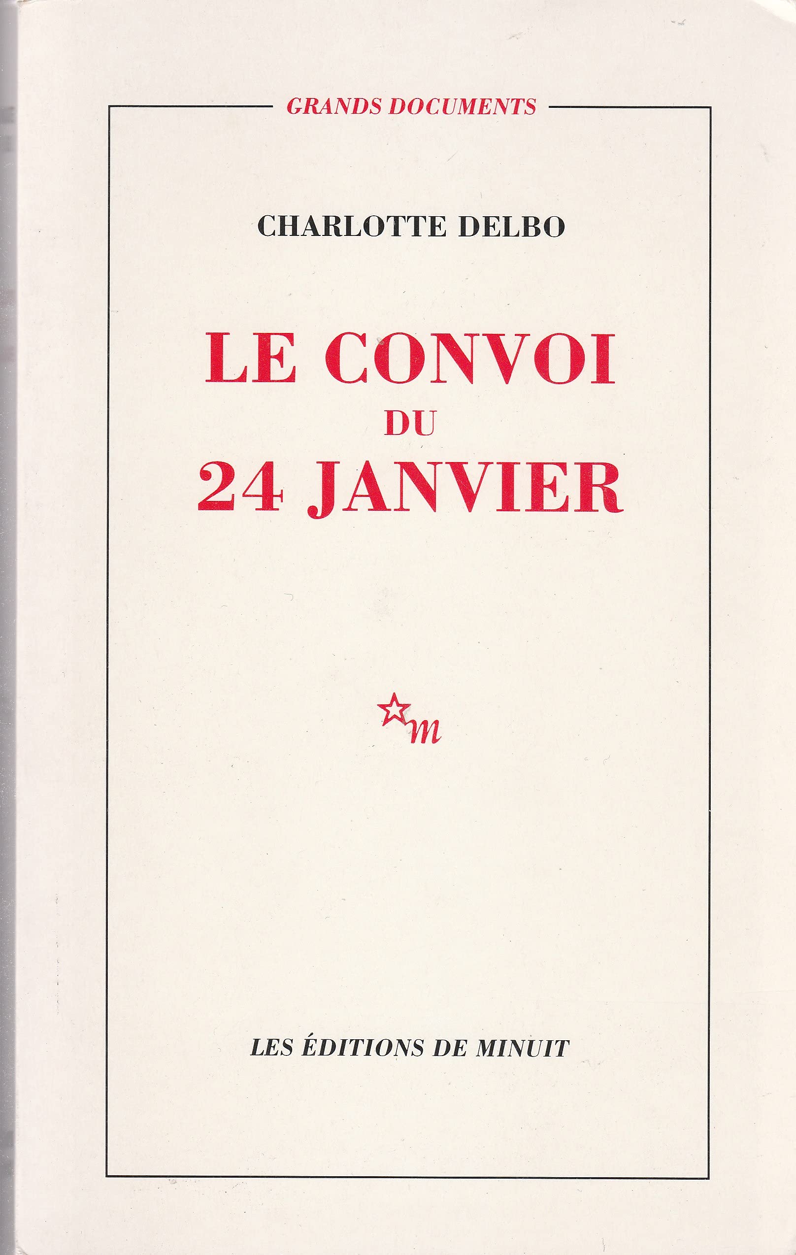 Le Convoi du 24 janvier 9782707302175