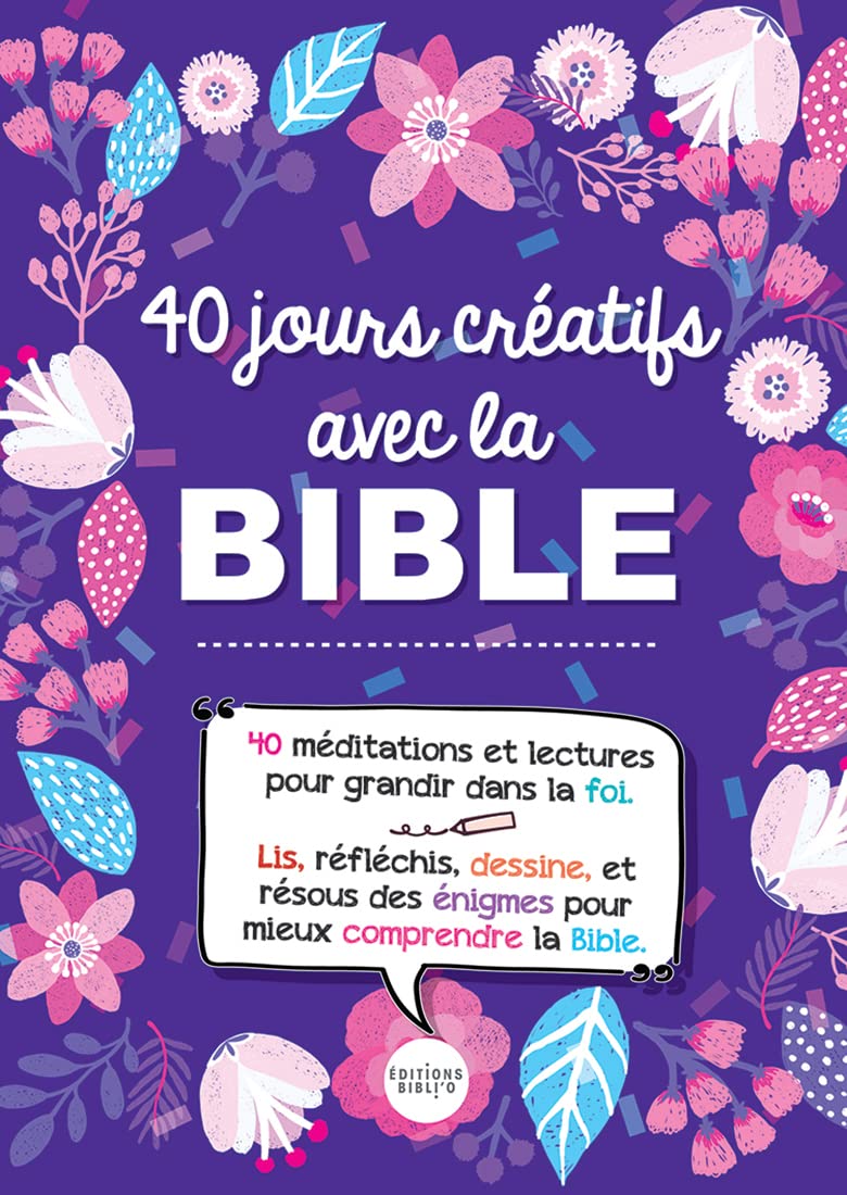 40 jours créatifs avec la Bible 9782853008808