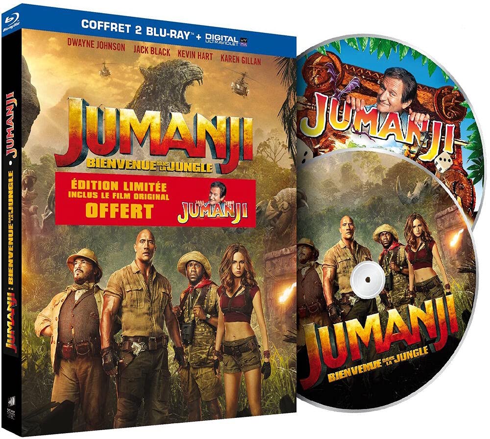 Bienvenue dans la Jungle [Édition limitée incluant Le Film Jumanji de 1995 + Digital Ultraviolet] 3333299308203