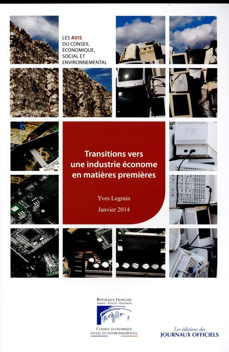 Transitions vers une industrie économe en matières premières janvier 2014 9782111209374