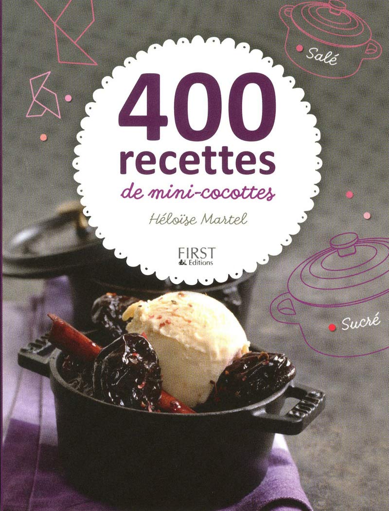 400 recettes de mini-cocottes 9782754031639