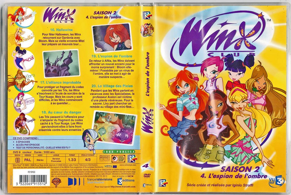 Winx Club, saison 2 - vol. 4 : Un espion dans l'ombre 3322069915512