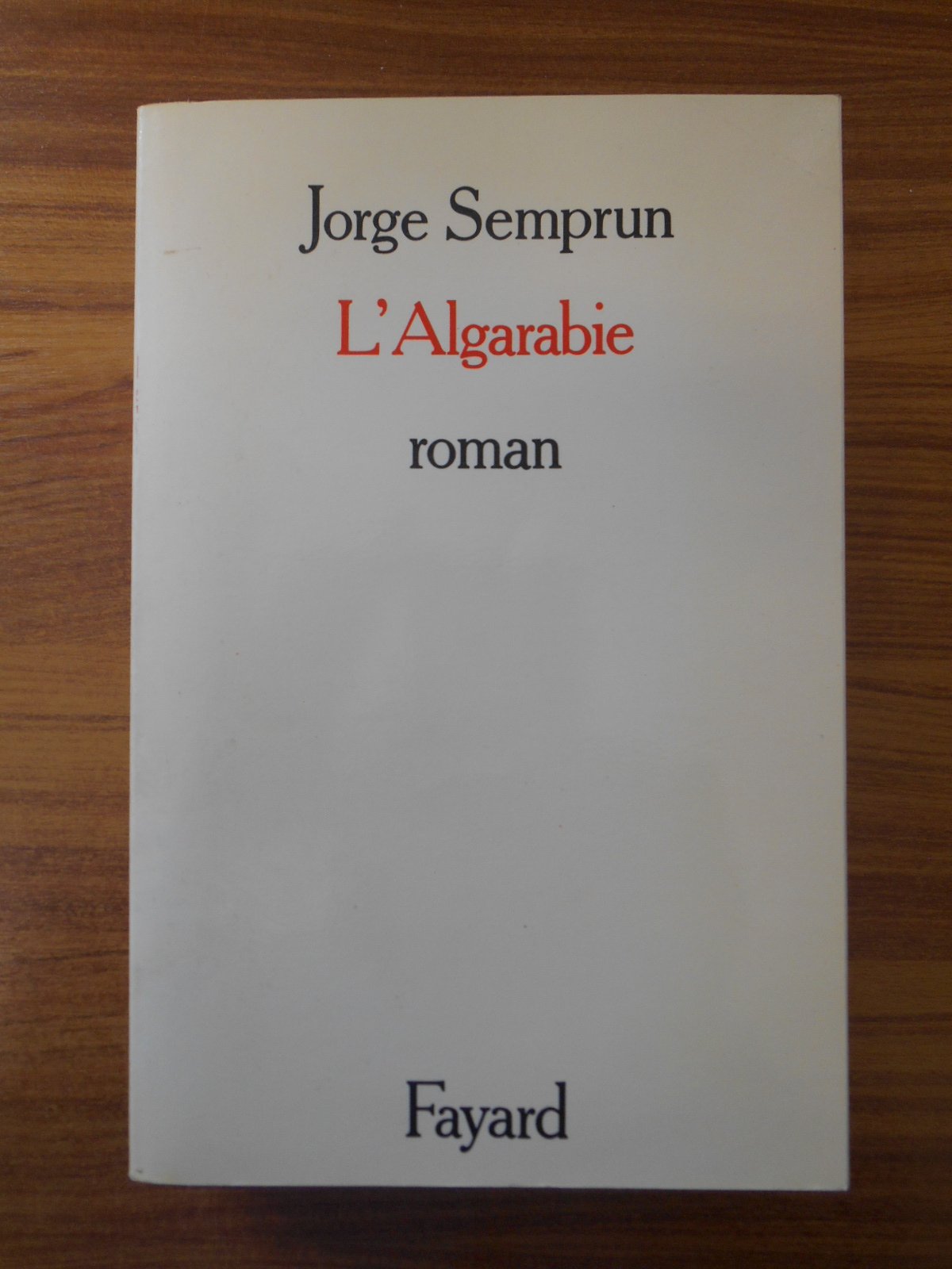 L'Algarabie 9782213009896