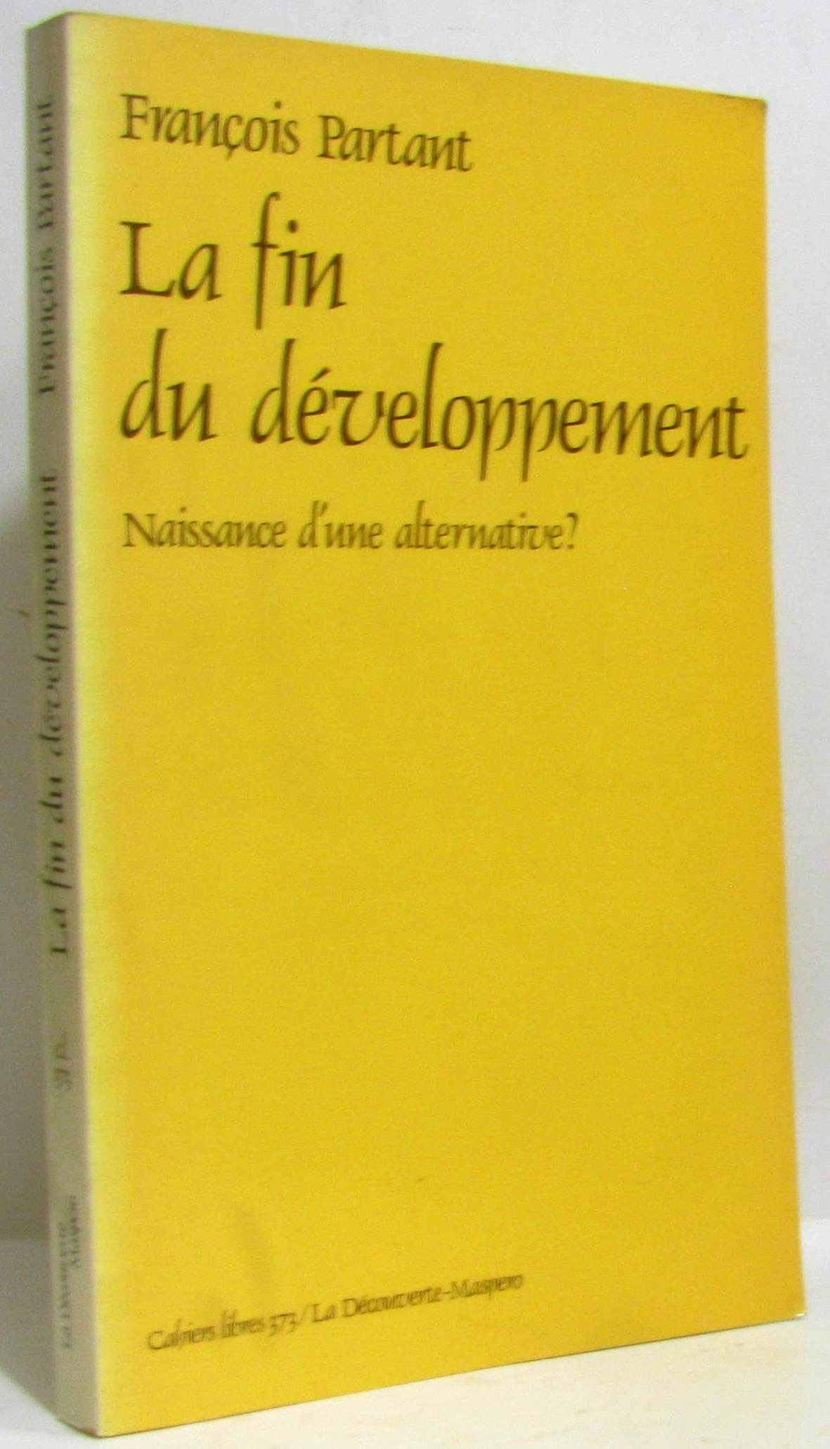 La fin du développement 9782707113528