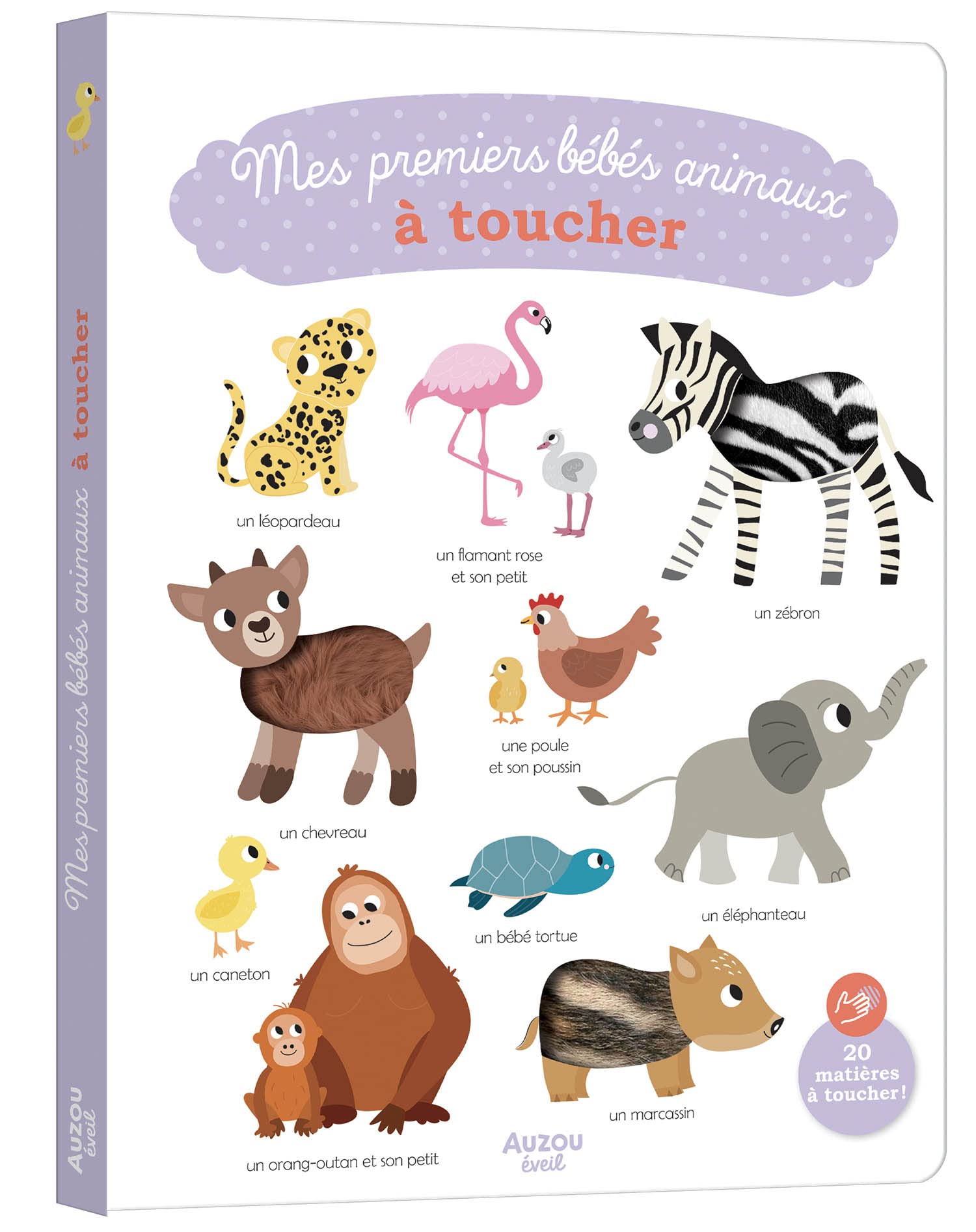 Mes premiers bébés animaux à toucher 9782733890783