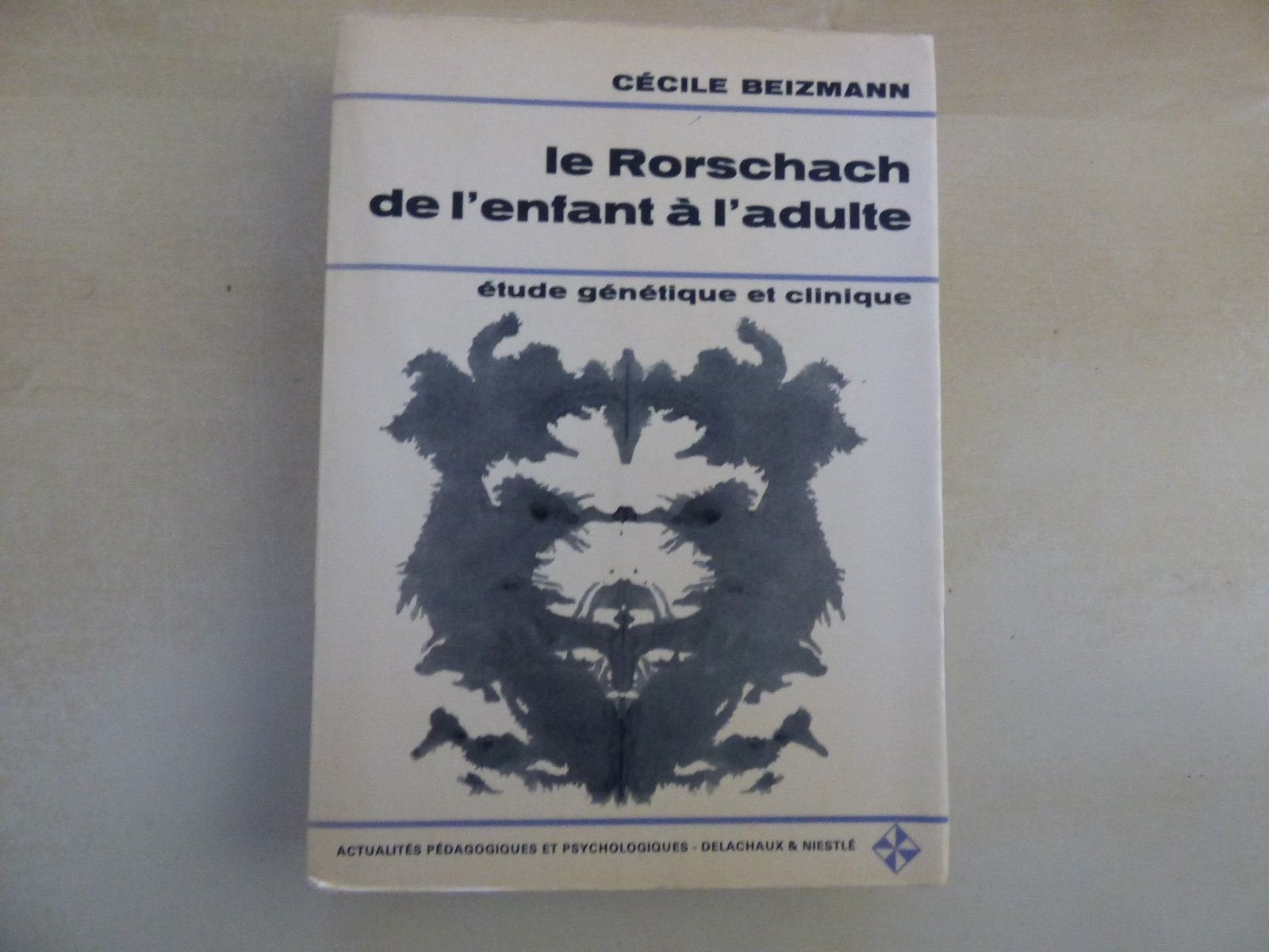 Rorschach De L'Enfant A L'Adulte 9782603004562