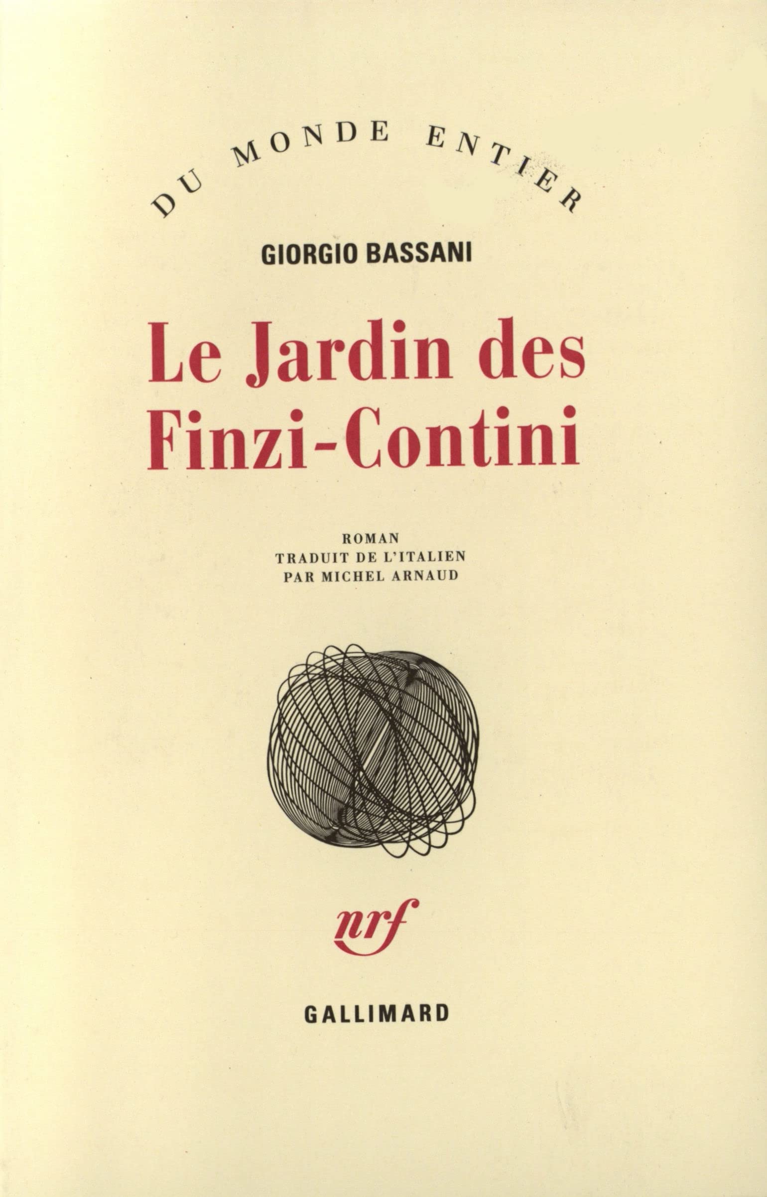 LE JARDIN DES FINZI-CONTINI 9782070204656
