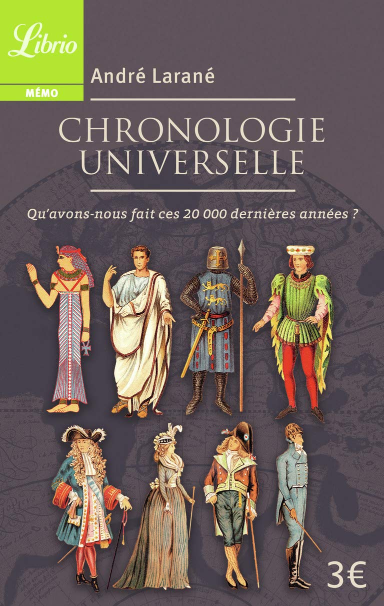 Chronologie universelle: Qu'avons-nous fait ces 20 000 dernières années ? 9782290134061