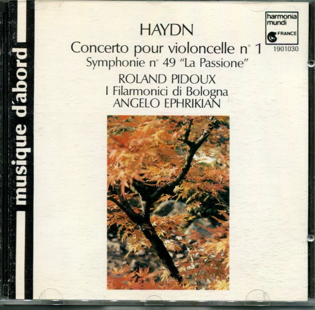 Concerto Pour Violoncelle N° 1 / Symphonie N° 49 3149025011091