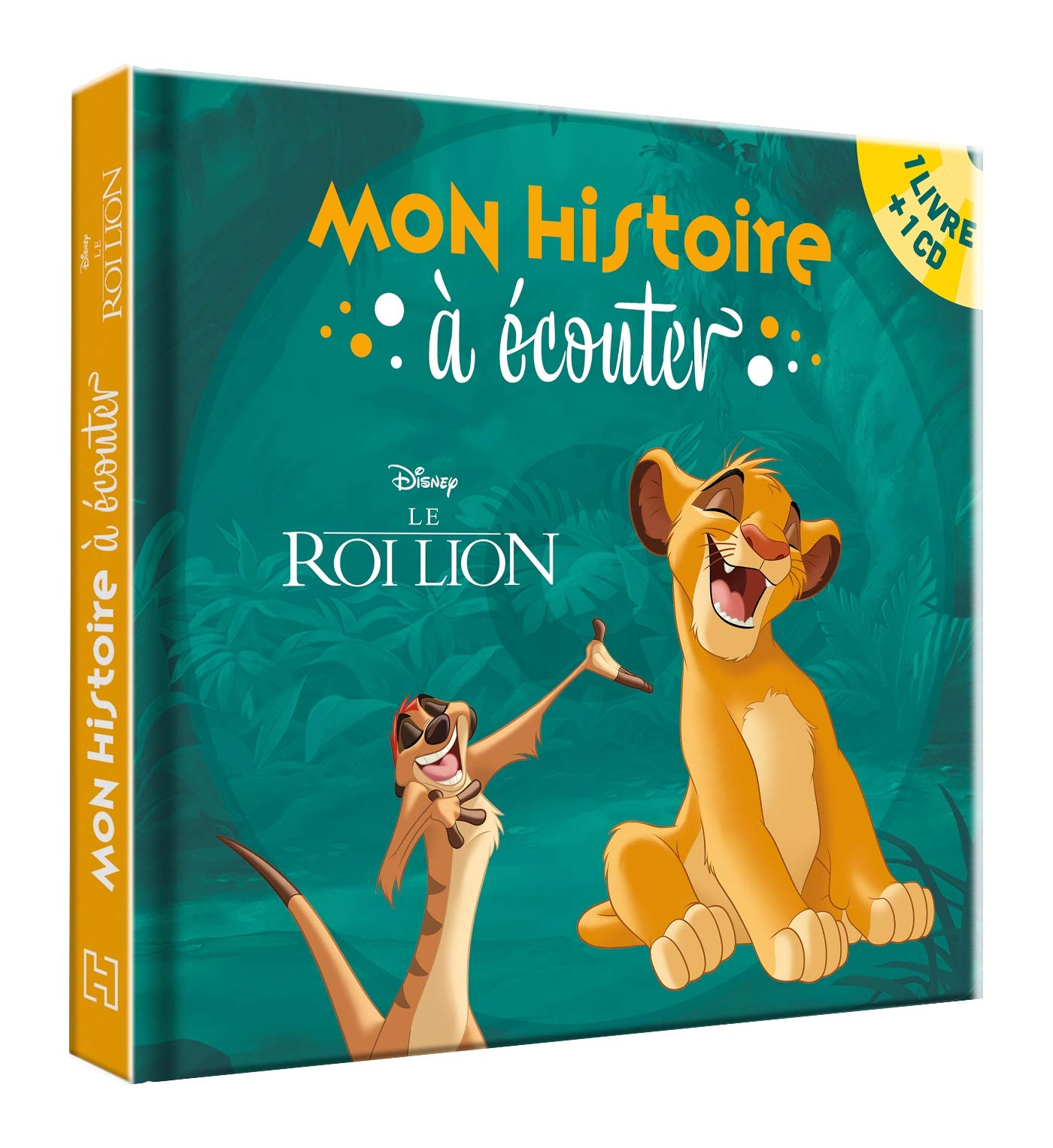 LE ROI LION - Mon histoire à écouter - L'histoire du film - Livre CD - Disney 9782017089056