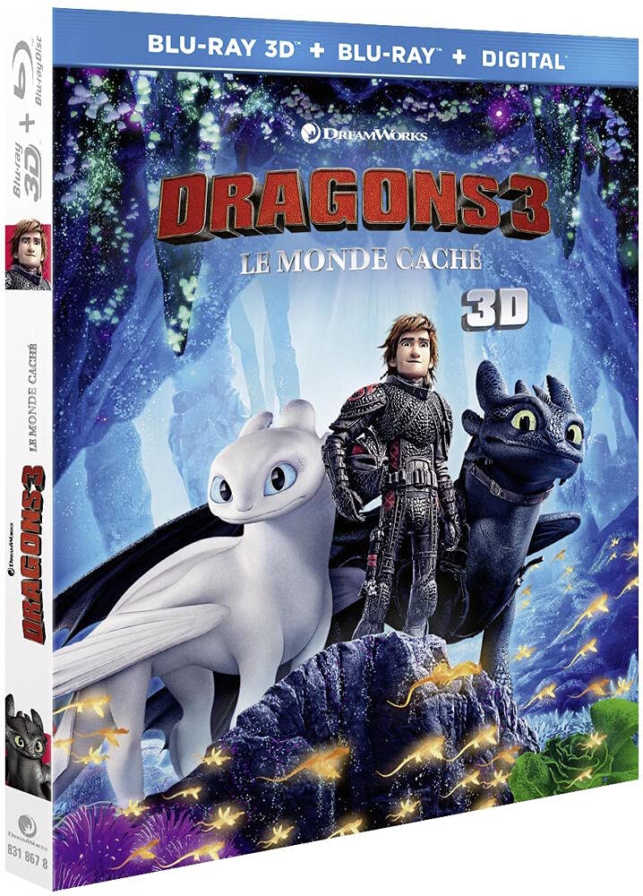 Dragons 3 : Le Monde caché 3D + Blu-Ray + Digital 5053083186784