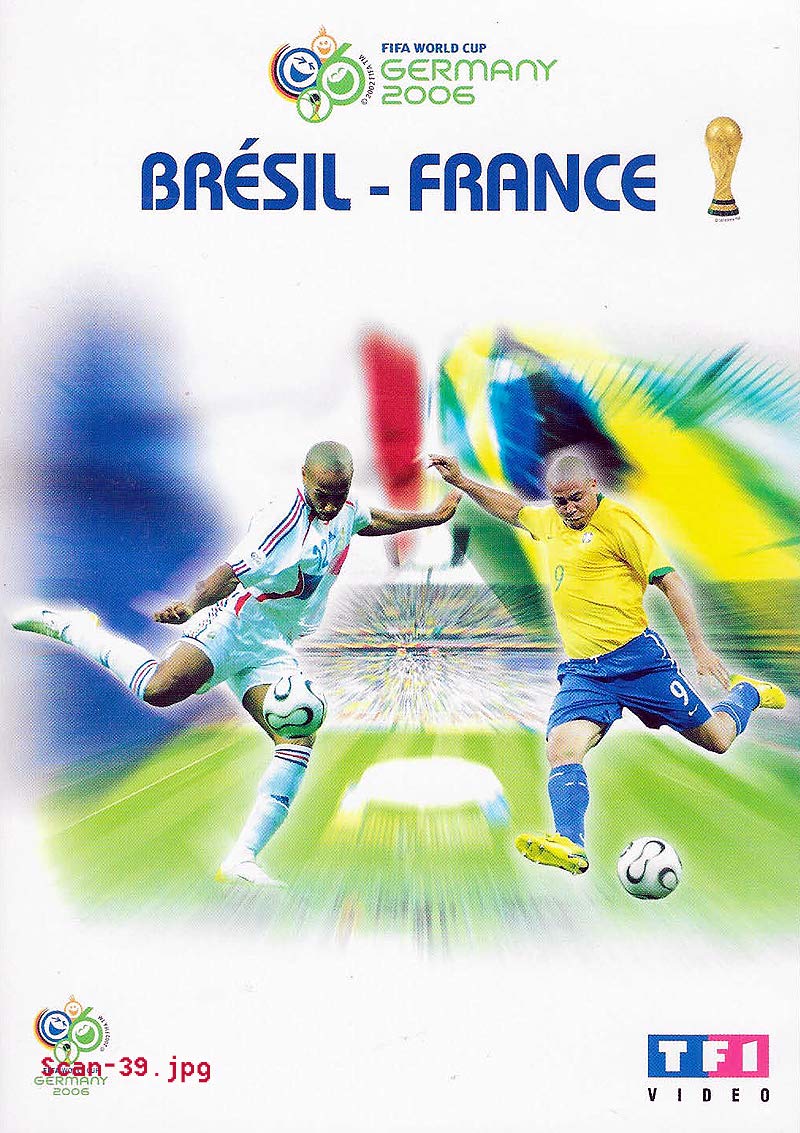 FIFA WORLD CUP GERMANY 2006 - BRESIL - FRANCE / BOITIER SLIM 3384442105354