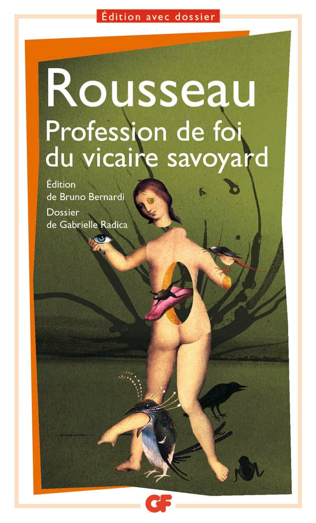 Profession de foi du vicaire savoyard 9782081231375