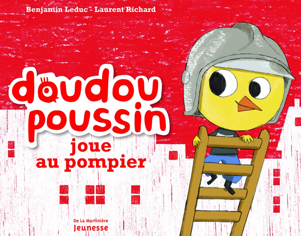 Doudou poussin joue au pompier 9782732455365