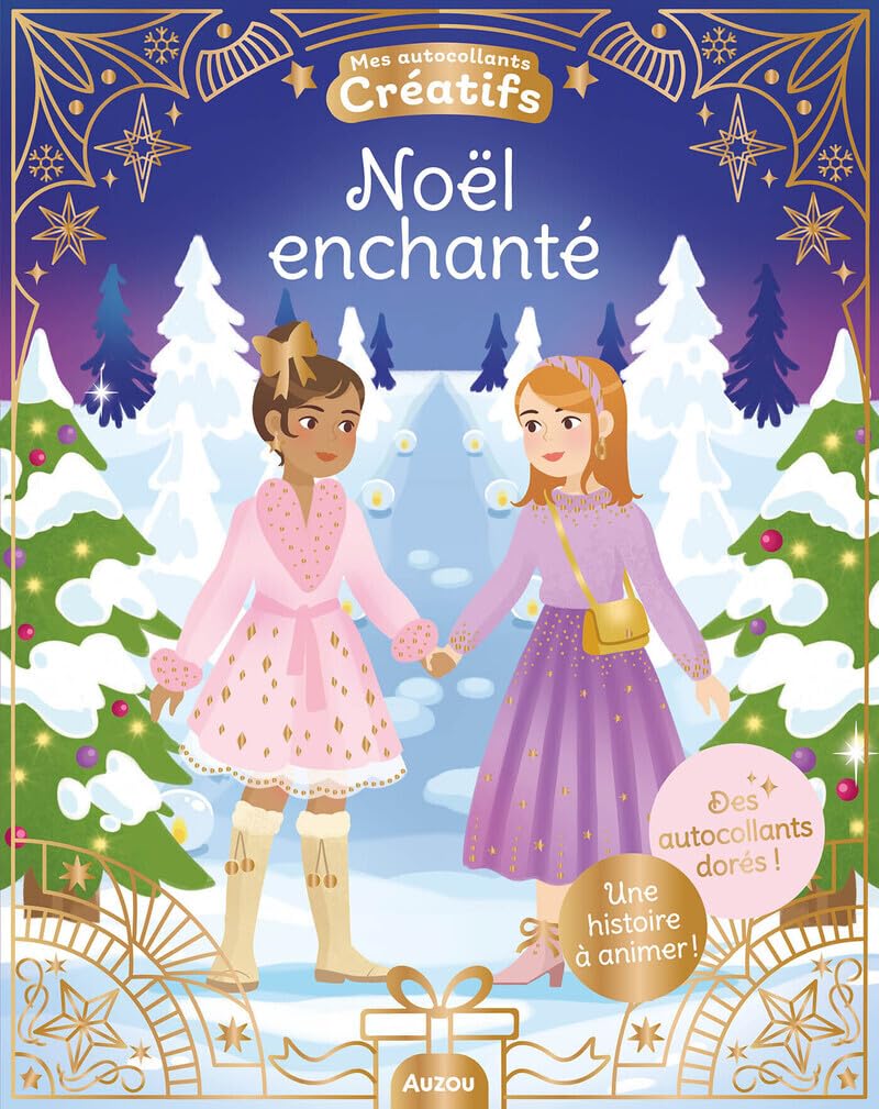 Noël enchanté - Des autocollants dorés ! 9791039567008