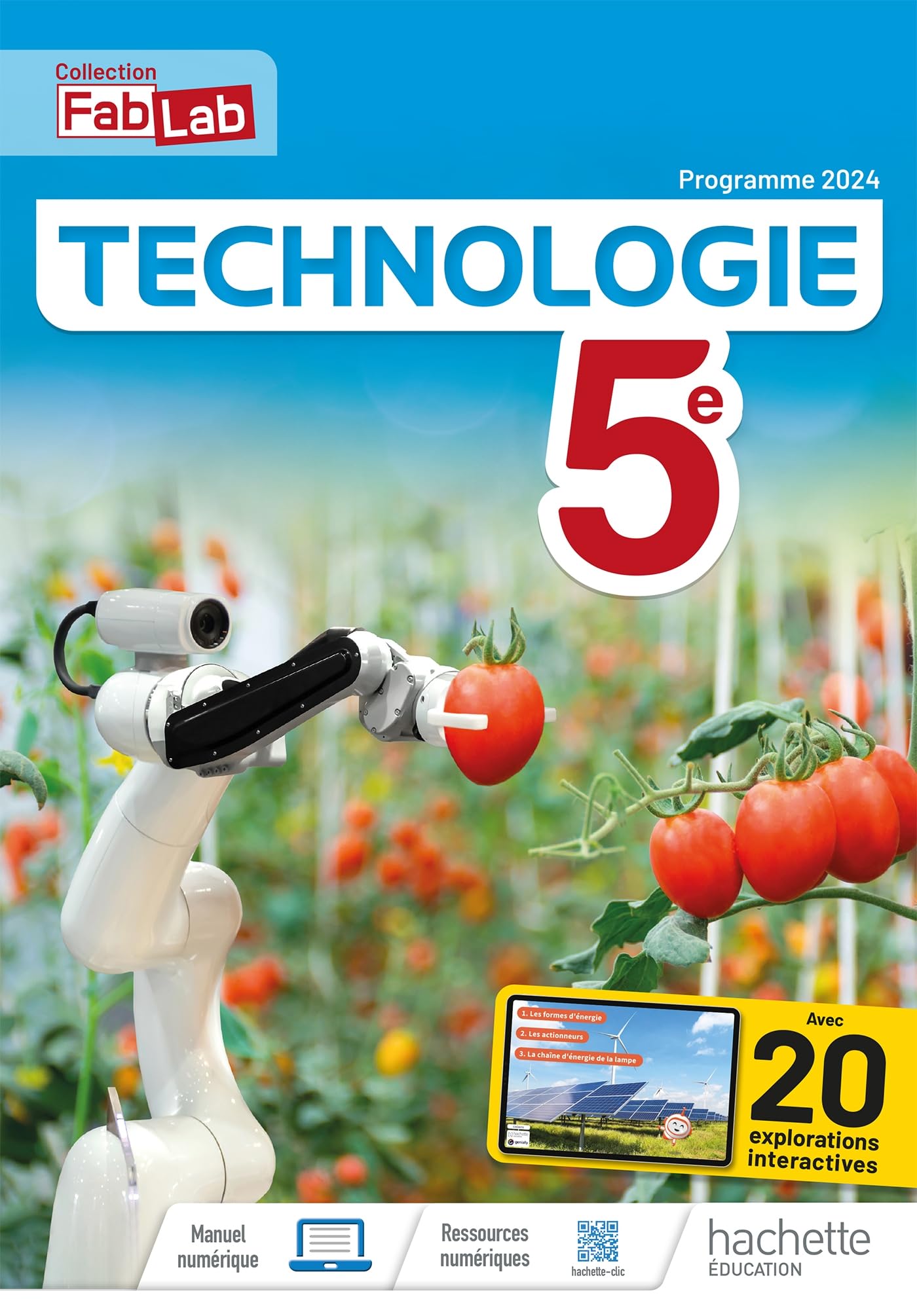 Technologie 5e - Livre élève - Ed. 2024 9782017875482