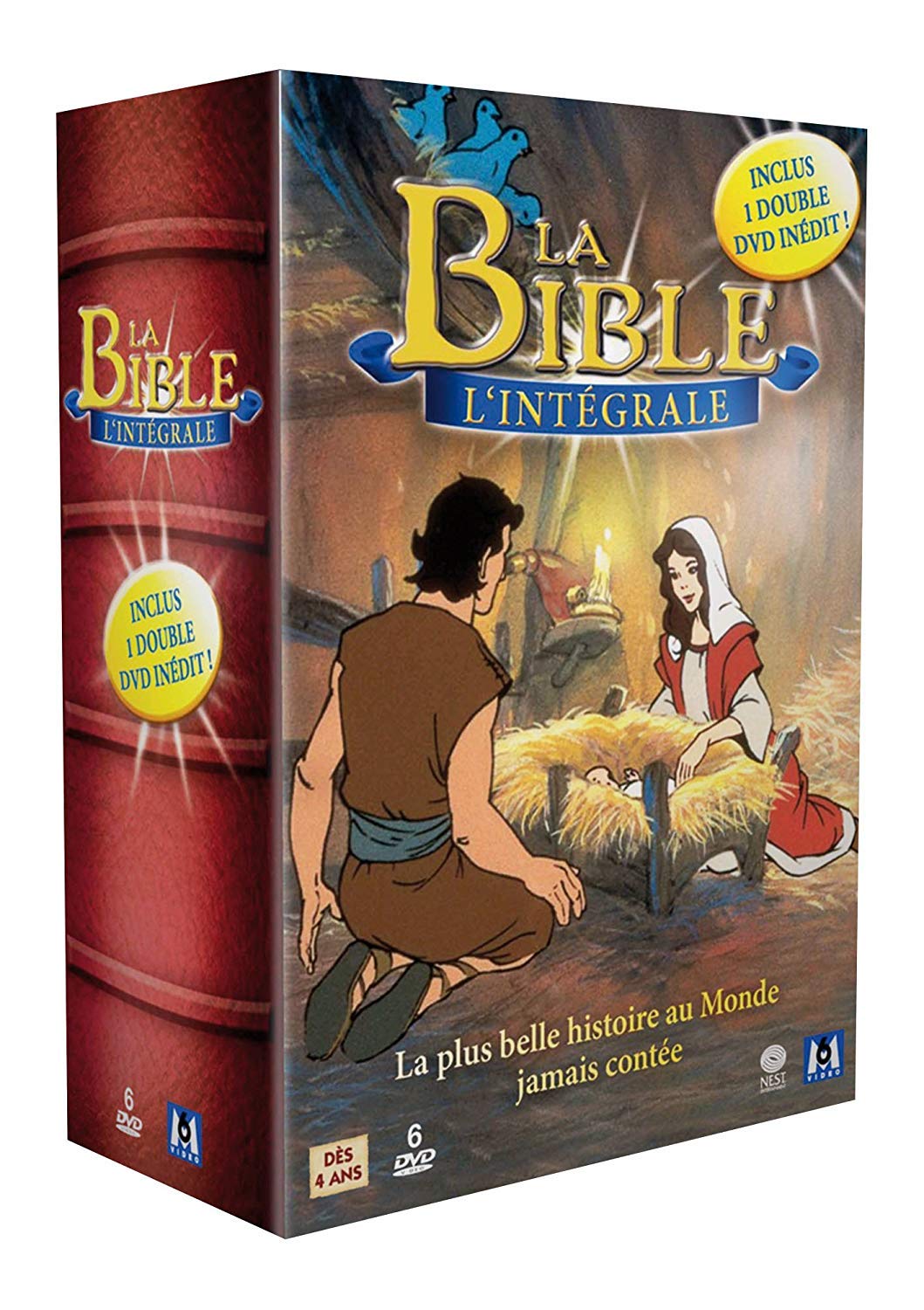 Coffret Intégrale La Bible : ancien testament / nouveau testament - Coffret 6 DVD 3475001008411