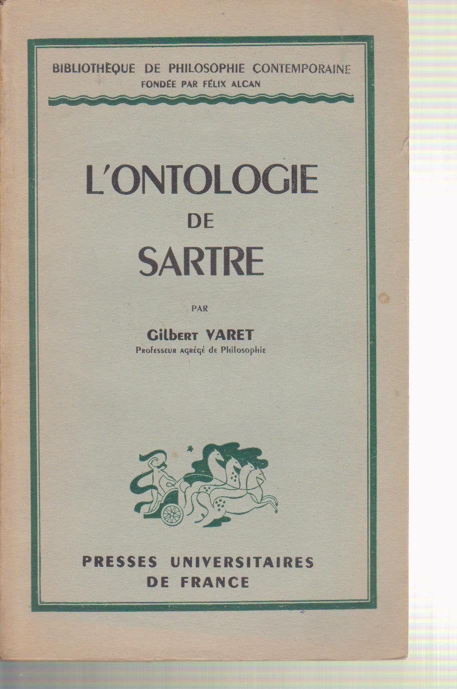 L'Ontologie De Sartre 
