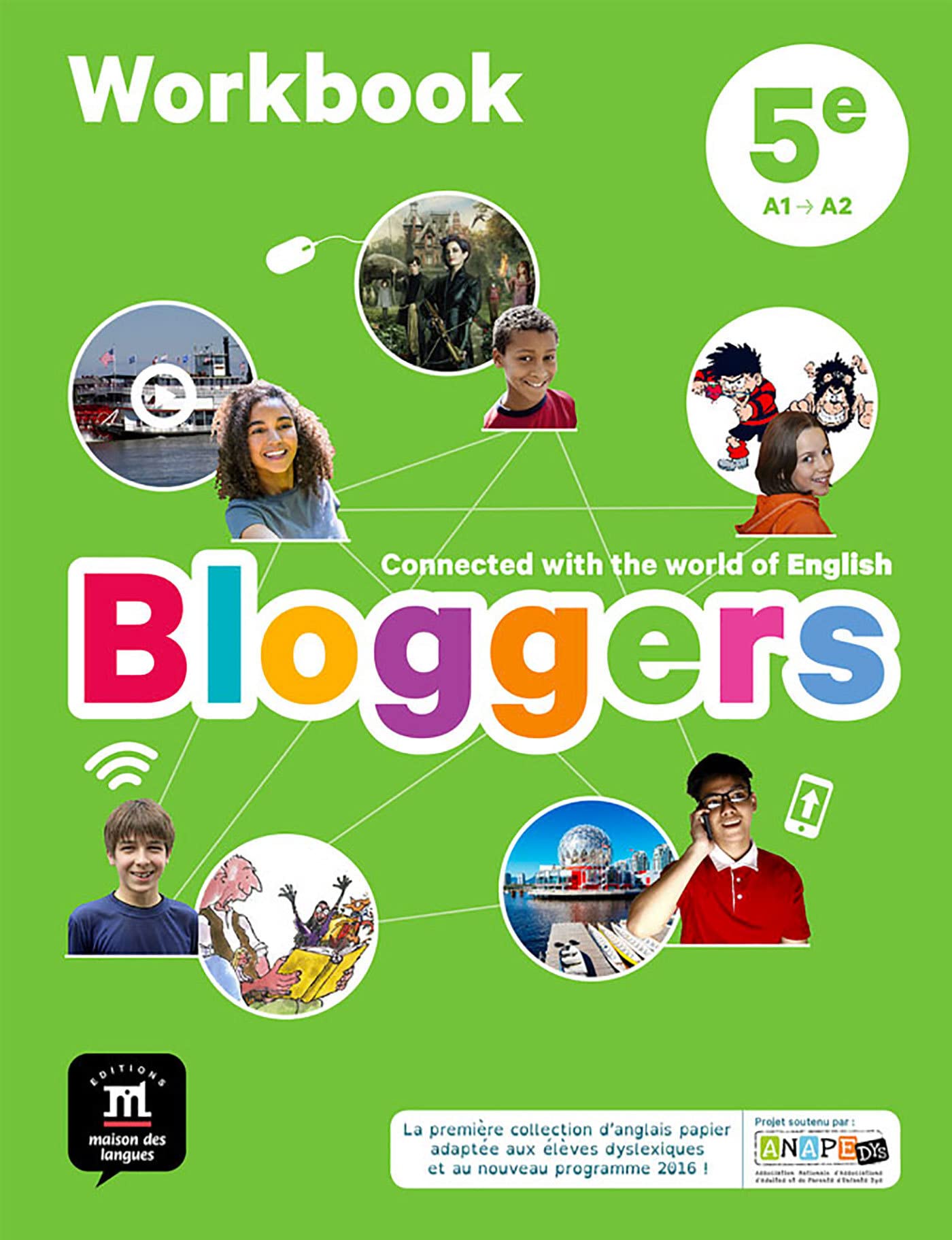 Bloggers 5e - Workbook: Connected with the world of English 9782356854483