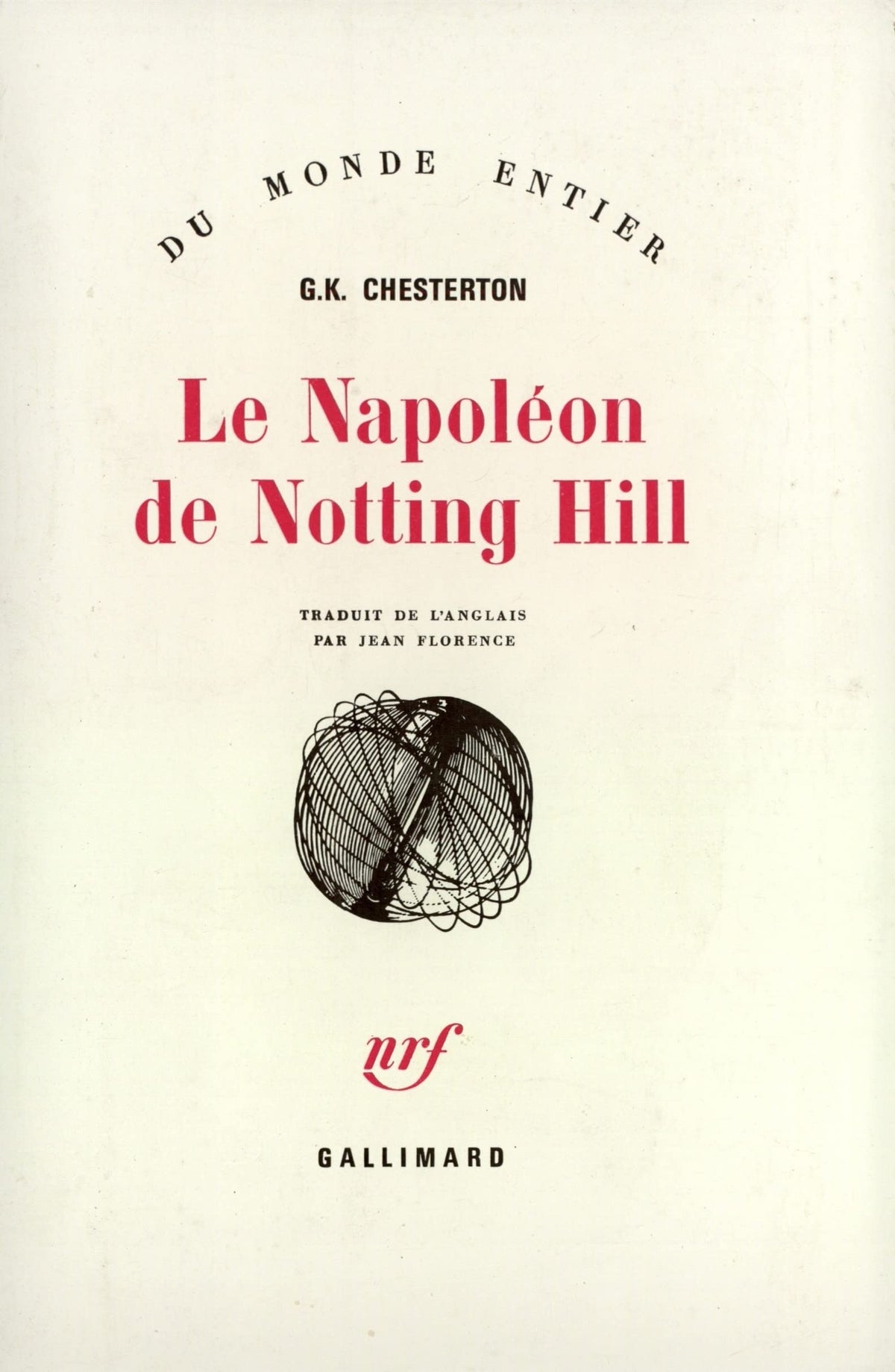 Le Napoléon de Notting-Hill 9782070231294