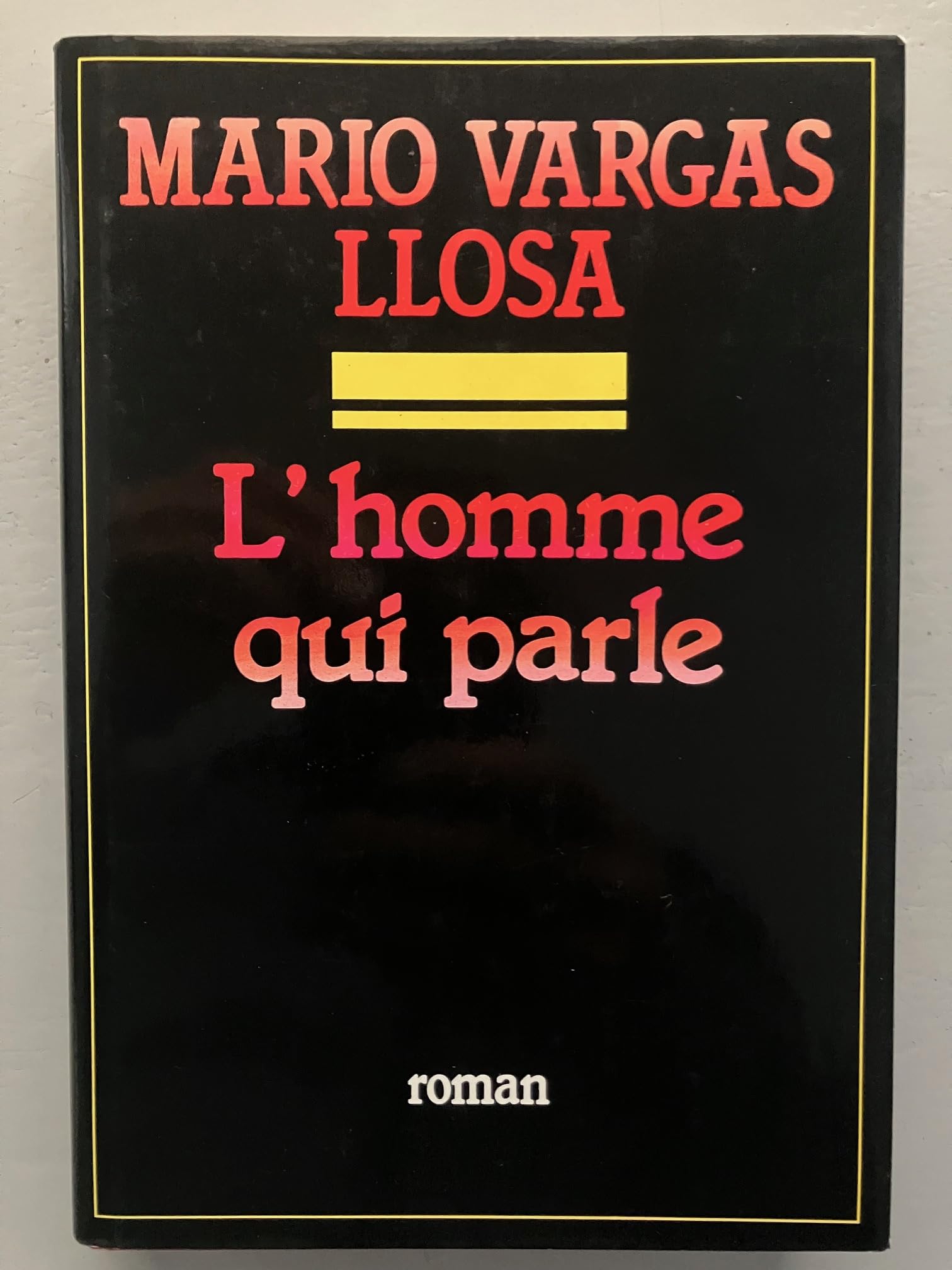 L'homme qui parle 